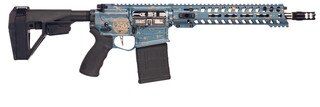 POF USA Rogue USA 250th .308 Win AR-10 Pistol - 12.5" - Blue Titanium - 1x 20rd Mag